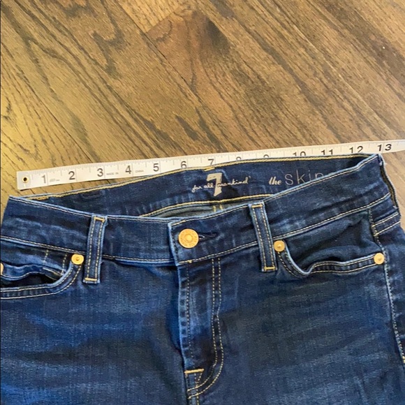 7 For All Mankind The Skinny Jeans 27 EUC - Picture 3 of 7
